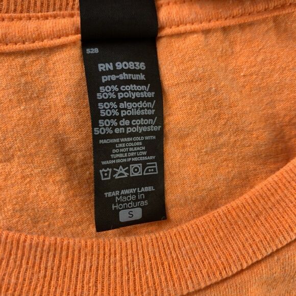 The Last Guardian Shirt Mens Small Orange Trico Boy Video Game Double Sided Tee - Picture 9 of 9